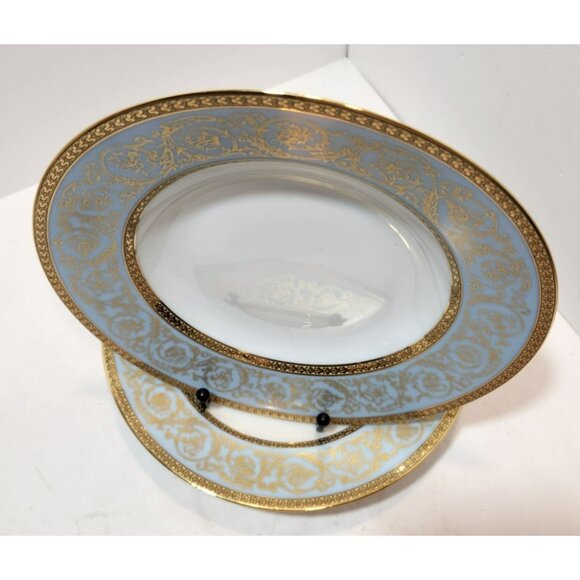 Limoges Charles Field Haviland Pascale 9 1/8" Large Rimmed Soup Bowls Set Of 3 - Picture 4 of 11